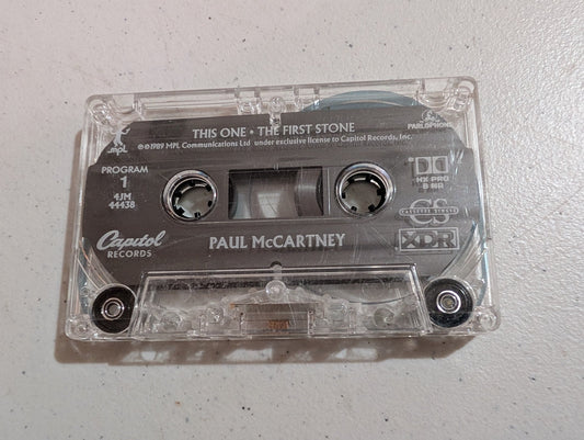 Paul Mccartney Cassette Single - This One and First Stone - cassette only