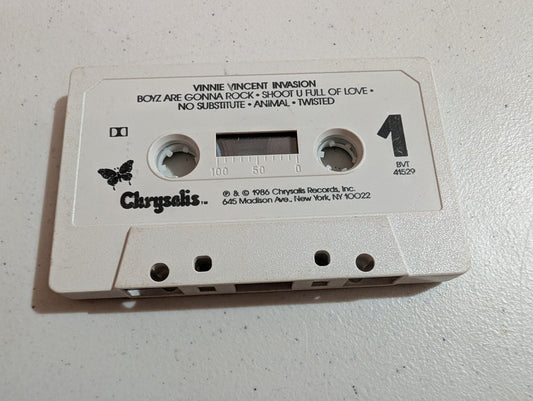 Vinnie Vincent Invasion (cassette, 1986)- cassette only