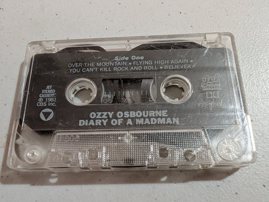 Ozzy Osbourne - Diary of a Madman (Cassette only)