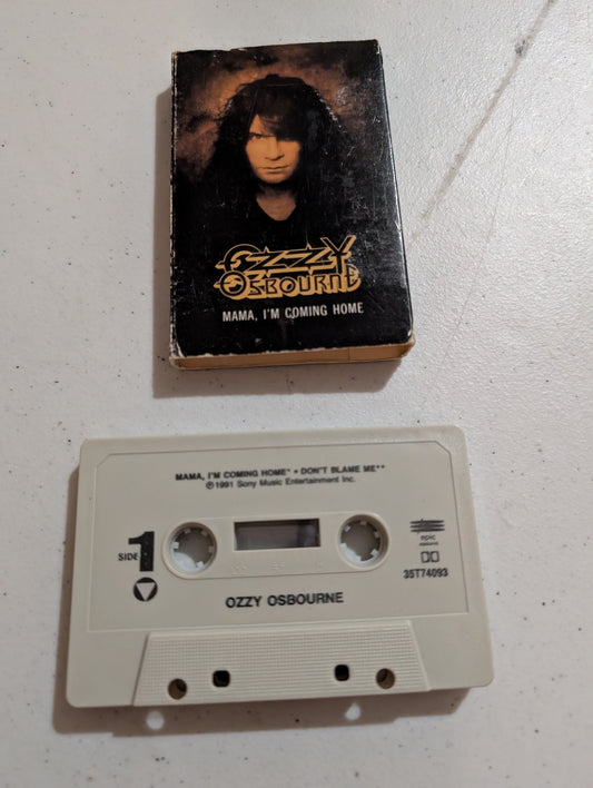 Ozzy Osbourne - Mama, I'm Coming Home (Cassette Single 1991)