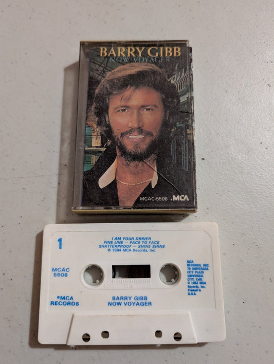 Barry Gibb- Now Voyager (Cassette Tape) 1984 MCA Records Rock Country Pop