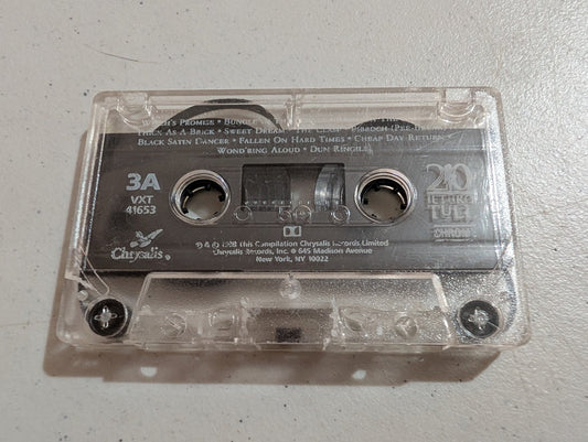 Jethro Tull 20 Years Of Jethro Tull Volume 3 cassette only 1988