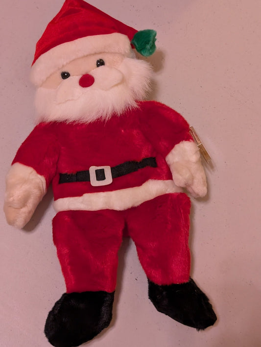 Santa TY Beanie Buddies  14" Plush 2000 Christmas  (MWMT, Vintage, Retired, with Tag, VTG, Stuffed Animal, Plush, Toy)