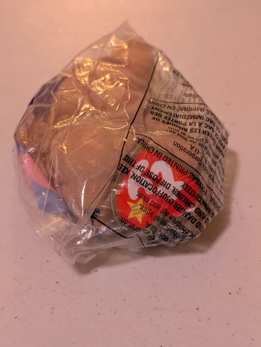 Doby - McDonald's / Ty Teenie Beanie Baby (Brown, Black, 1996, Plush, Toy, Vintage, Stuffed Animal, Retired)