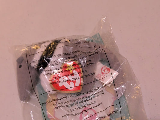 Peanut - McDonald's / Ty Teenie Beanie Baby (Blue, 1995, Plush, Toy, Vintage, Stuffed Animal, Retired)