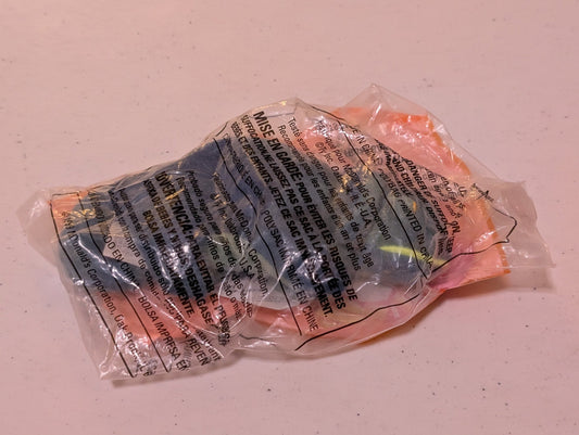 Slither - McDonald's / Ty Teenie Beanie Baby (Multicolor, 2000, Plush Toy, Vintage, Stuffed Animal, Retired)