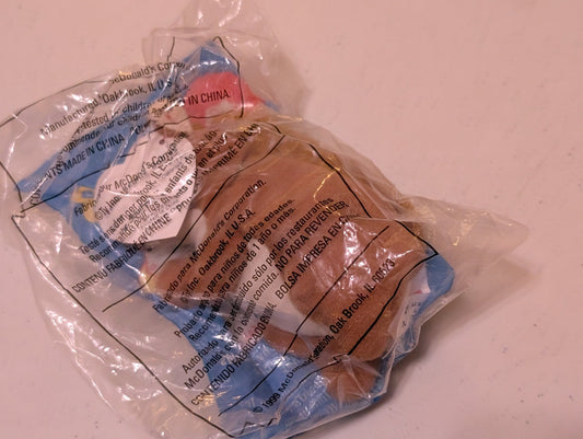 Spunky - McDonald's / Ty Teenie Beanie Baby (Brown, 1997, Plush Toy Vintage, Stuffed Animal, Retired)