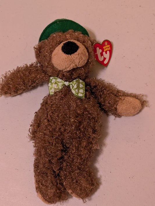 Shammy the Bear - Ty Beanie Baby (Brown, 2005, MWMT, Plush, Toy, Stuffed Animal, Vintage, Retired)
