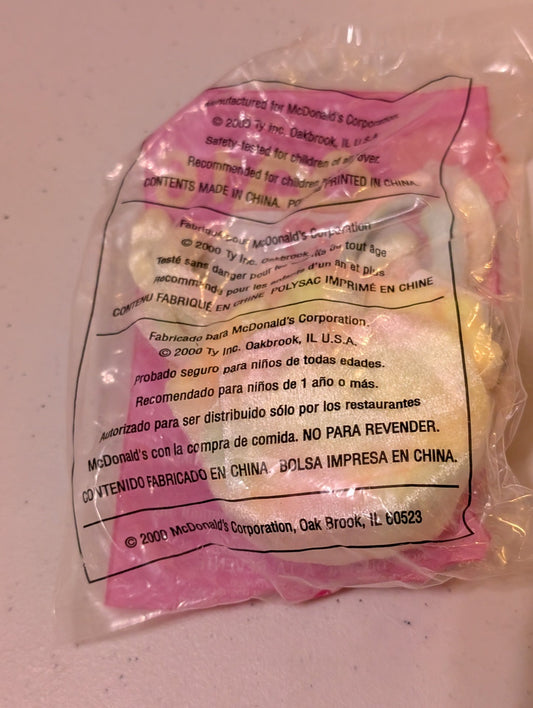 Goochy the Jellyfish - McDonald's / Ty Teenie Beanie Baby (Tie-Dye, 2000, Plush Toy, Vintage, Stuffed, Animal, Retired)