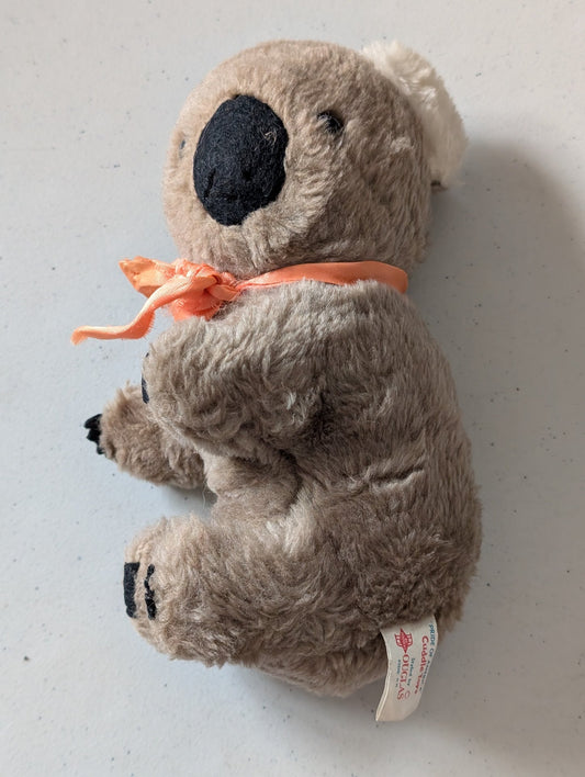 Vintage Koala - Cuddle Cuds Plush Toy (Brown, White, 1980s, Koala)