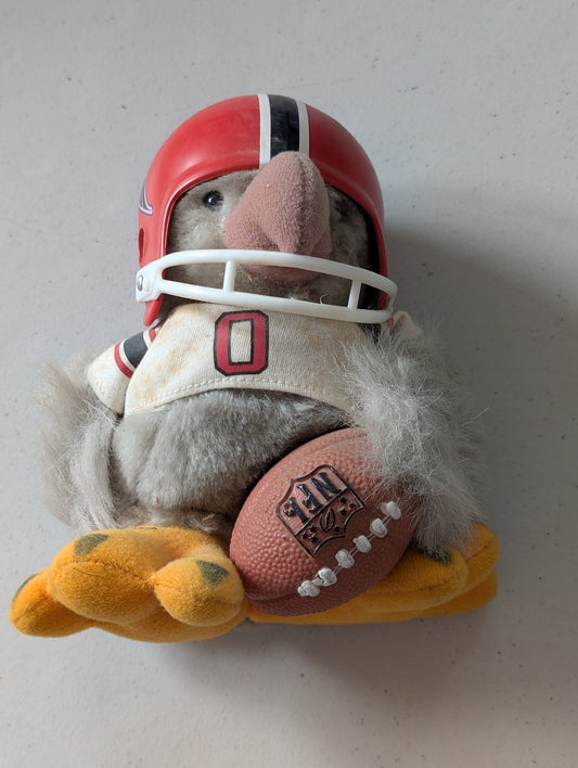 Atlanta Falcons Mascot - NFL Plush Toy (Gray, Red, 1980s, Mascot)