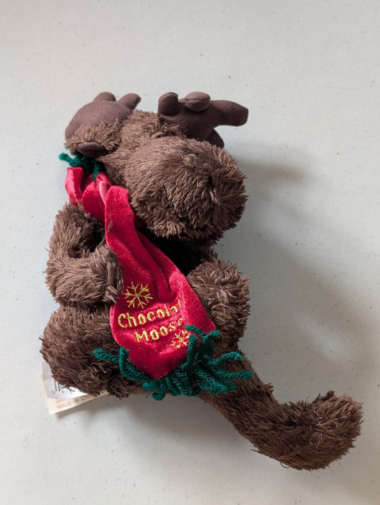 Chocolate Scented Moose - DanDee Plush Toy (Brown, 2000s Moose)