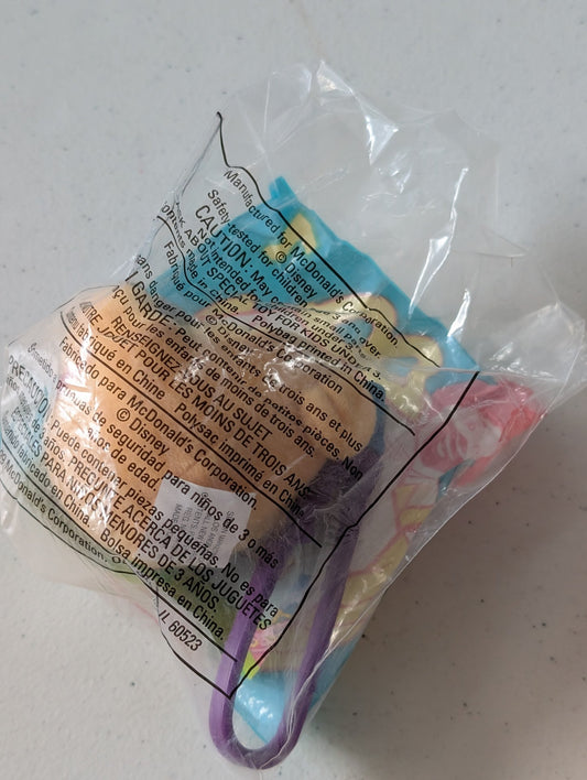 Winnie the Pooh Keychain - Rabbit - McDonald's / Disney Happy Meal Toy (Yellow, 1999, Keychain)