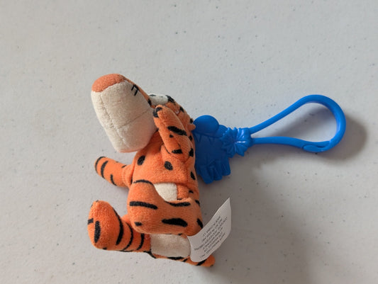 Winnie the Pooh Keychain - Tigger - McDonald's &  Disney Happy Meal Toy (Orange, 1999, Keychain)