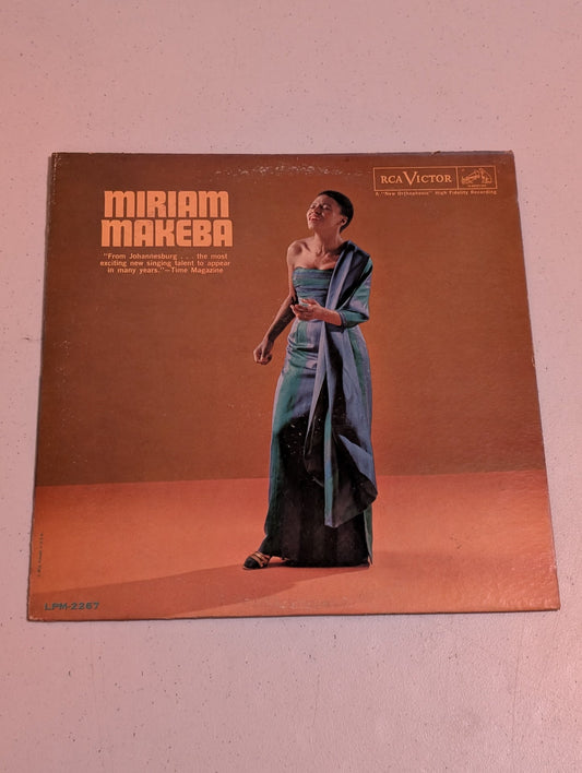 Miriam Makeba LP Vinyl Record Album African Soul 1960 RCA Victor LPM-2267
