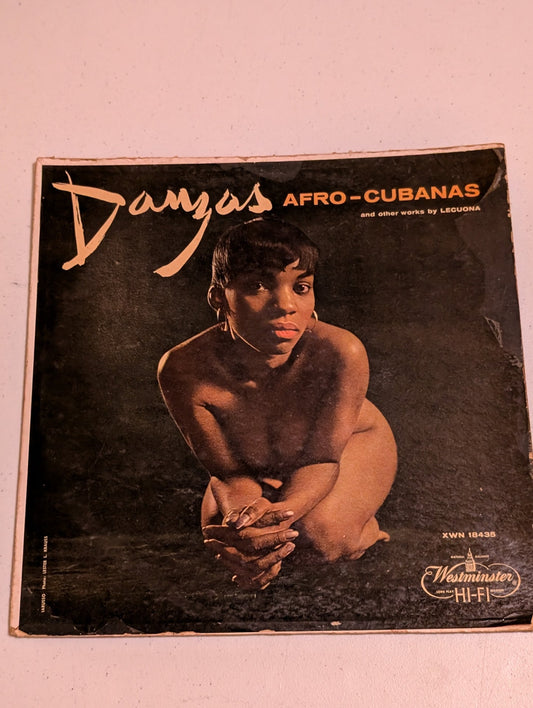Danzas Afro-Cubanas [And Other Works By Lecuona] Vinyl LP 1957 XWN 18435