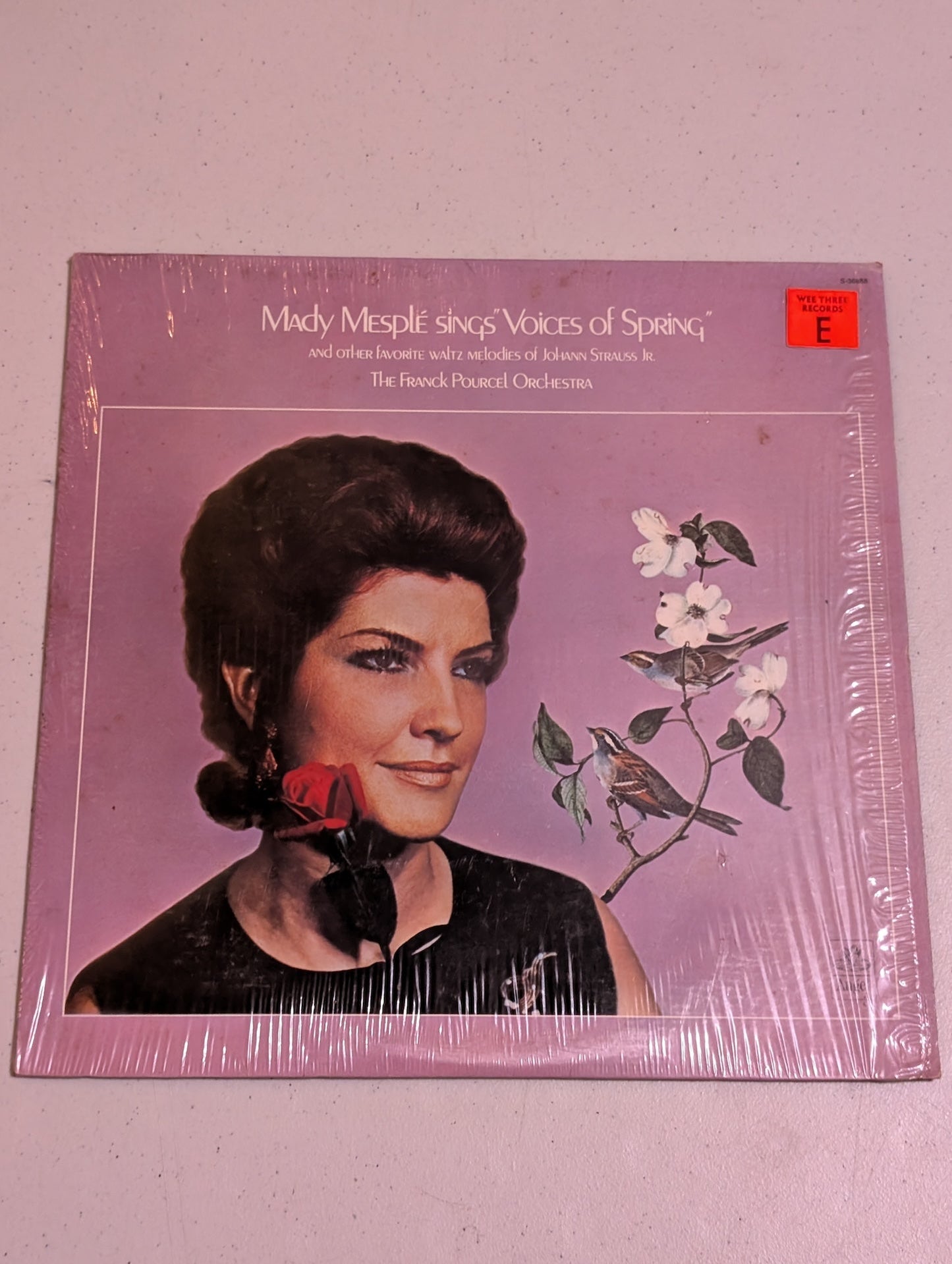 Mady Mesplé- Voices of Spring 1975 Opera S-36888 Vinyl 12'' Vintage