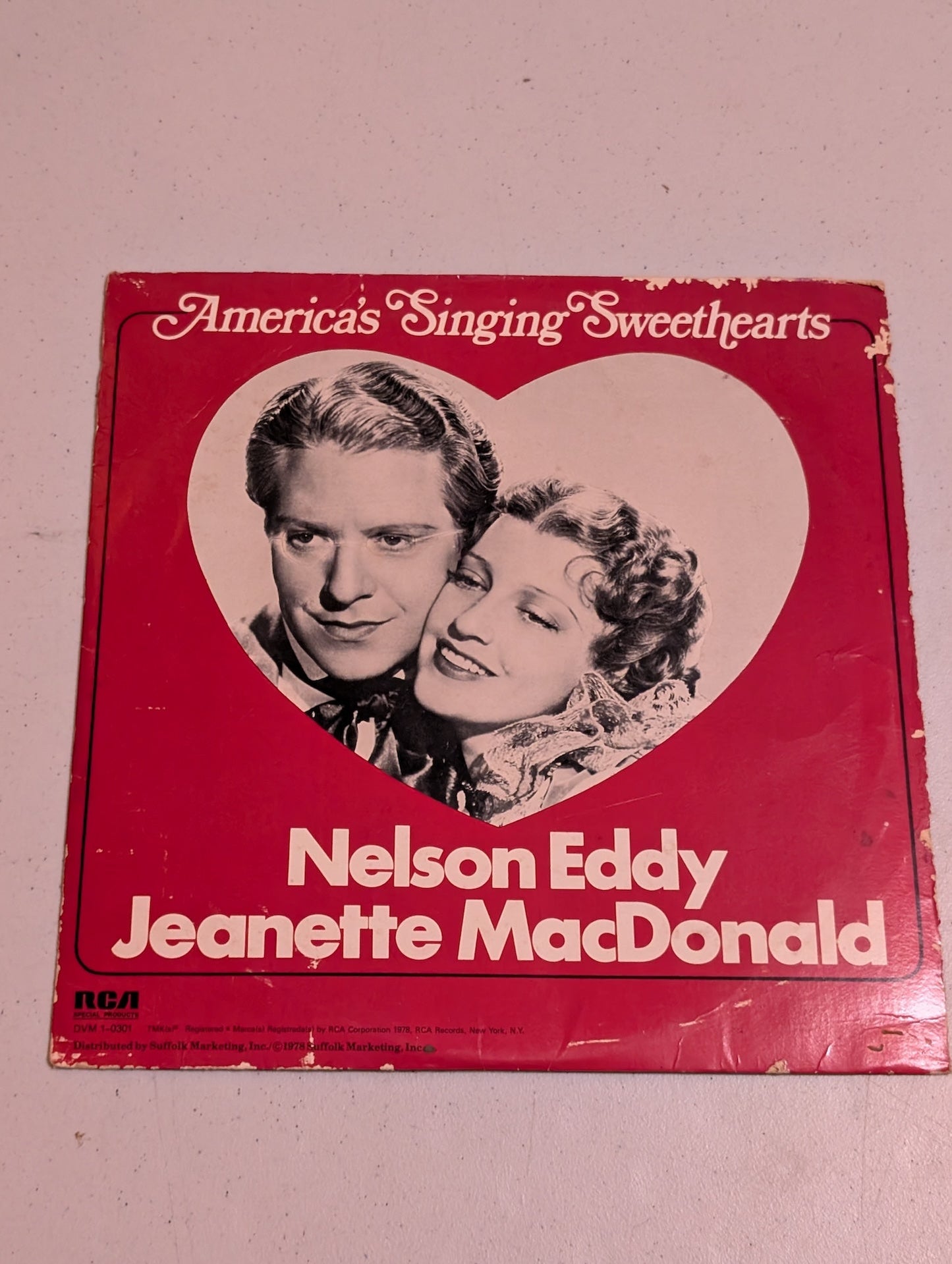 Nelson Eddy, Jeanette MacDonald – America's Singing Sweethearts - 1978 Vinyl LP
