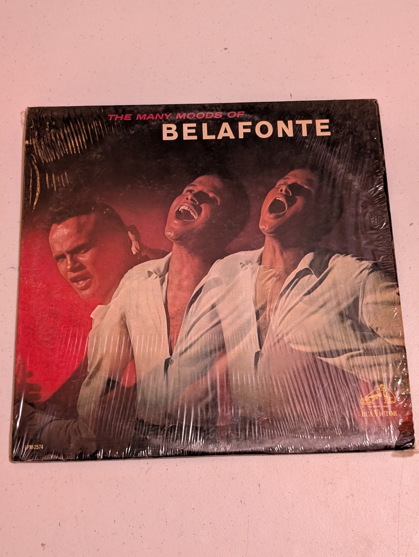 Harry Belafonte LP Vinyl The Many Moods Of Belafonte 1969 LPM-2574 60's Vintage