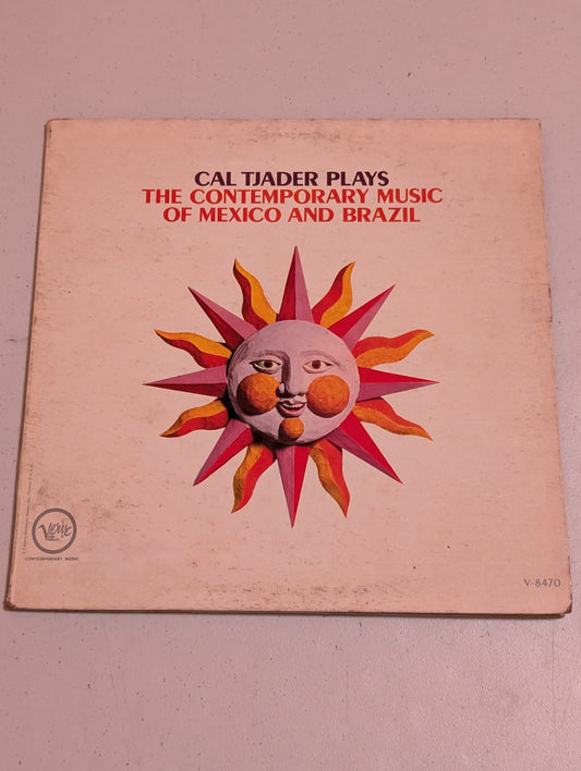 Cal Tjader - Contemporary Music of Mexico & Brazil Verve LP V6-8470 JAZZ STEREO