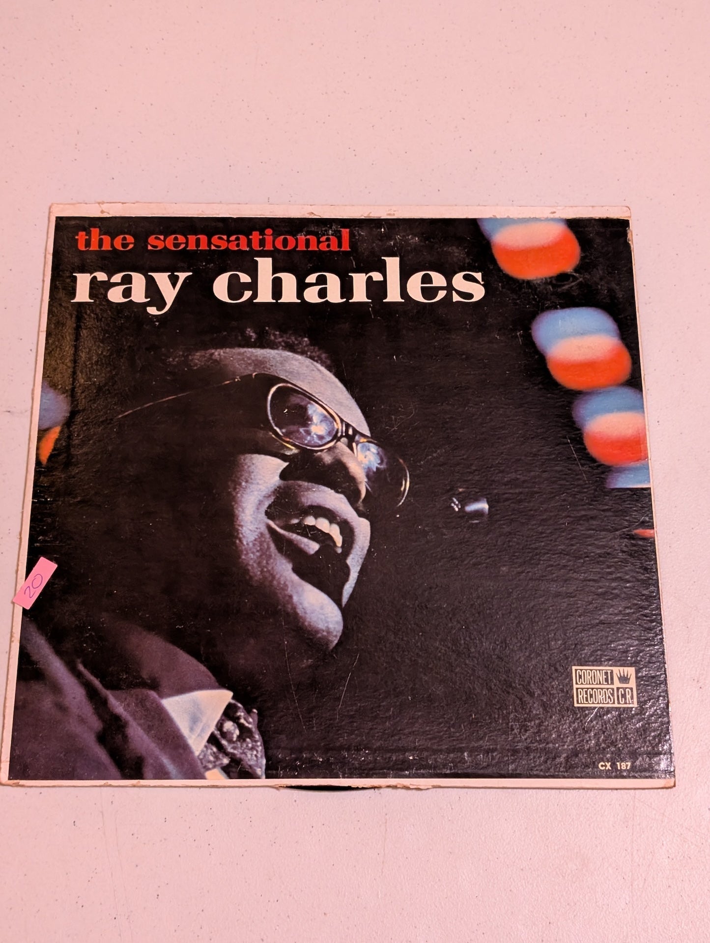 Ray Charles - The Sensational Ray Charles - Coronet Records - CX-187