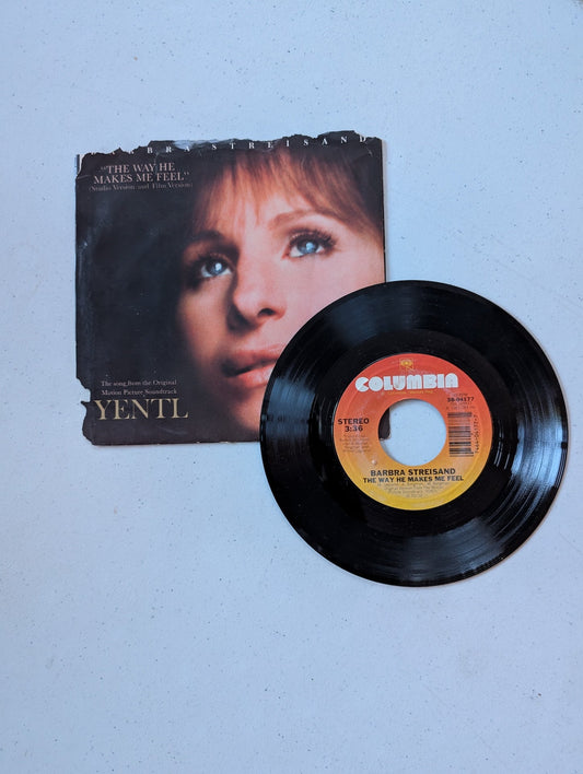 Barbra Streisand The Way He Makes Me Feel 3804177 7" 45rpm vinyl