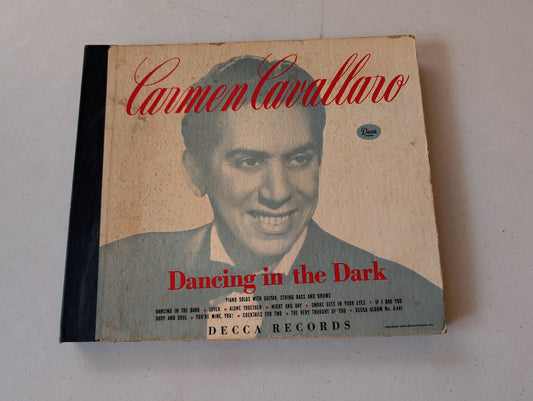 Carmen Cavallaro – Dancing In The Dark - Decca 10" 78RPM Box Set