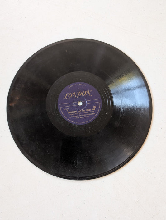 Jay Wilbur And His Orchestra – Sweetmeat Joe, The Candy Man / The Teddy Bears' Picnic Shellac, 10", 78 RPM