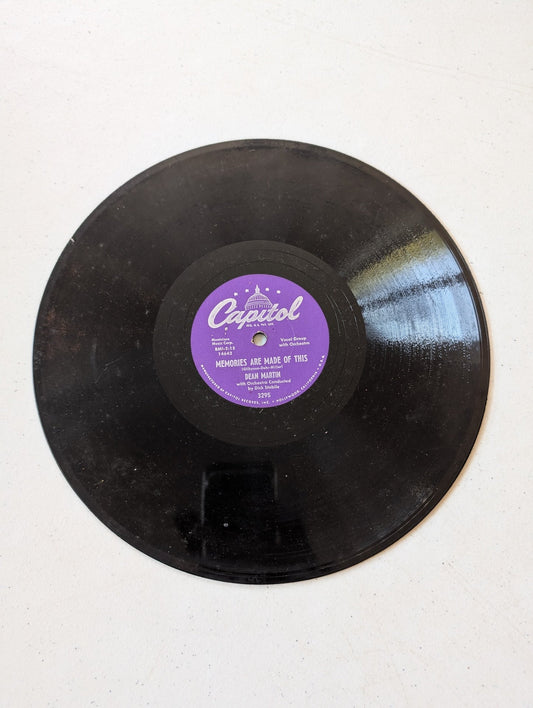 Dean Martin – Memories Are Made Of This / Change Of Heart Shellac, 10", 78 RPM