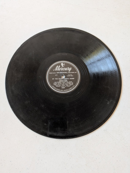 Frankie Laine-That's My Desire/By the River Sainte Marie/Mercury 5007 10" 78 RPM-
