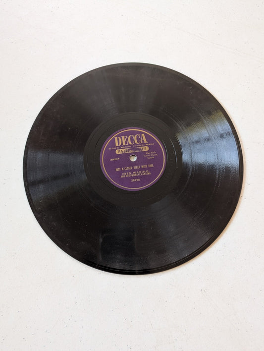 Fred Waring and His Pennsylvanians - Steal Away/Just a Closer Walk With Thee 78 RPM record