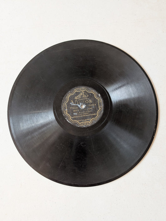 When Day Is Done by Paul Whiteman and His Concert Orchestra, produced by Victor Records 78RPM