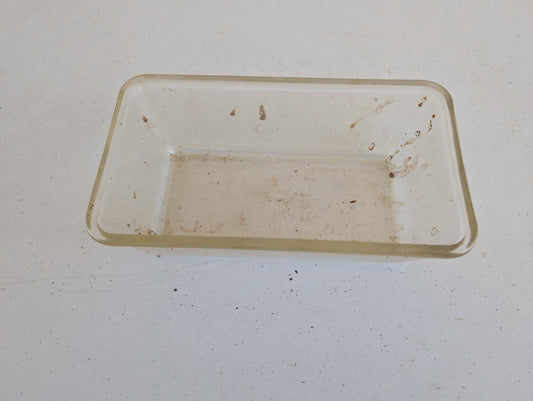 Loaf Pan/Casserole dish - glass vintage Mid-Century