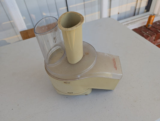 OSTER Food Crafter 341-14A slicer shredder salad maker TOP/LID PUSHER vintage