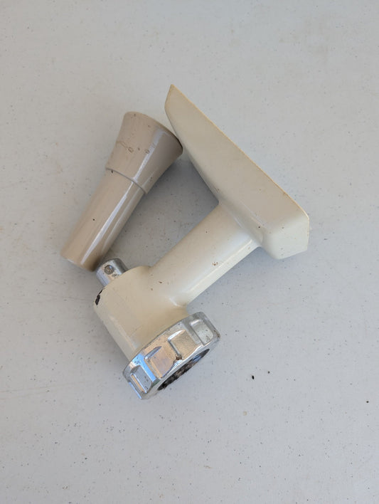 Oster Regency Kitchen Center meat grinder with plunger Vintage