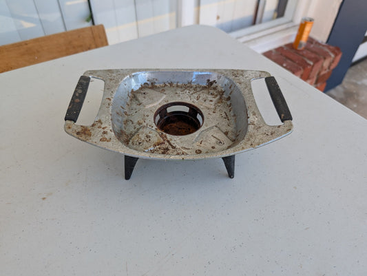 Corning Ware Serving Trivet for warming Candle Vintage