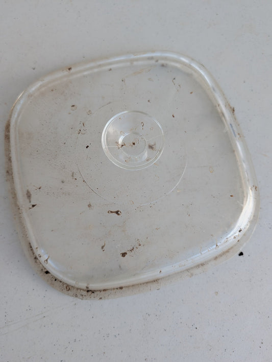 CorningWare casserole dish 10" lid vintage