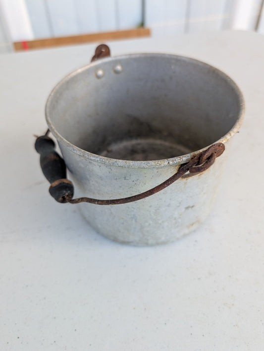 Cook pot, Vintage Cookware, French kitchen, Vintage Aluminum Pot, Wear Ever pan, farmhouse decor, French country