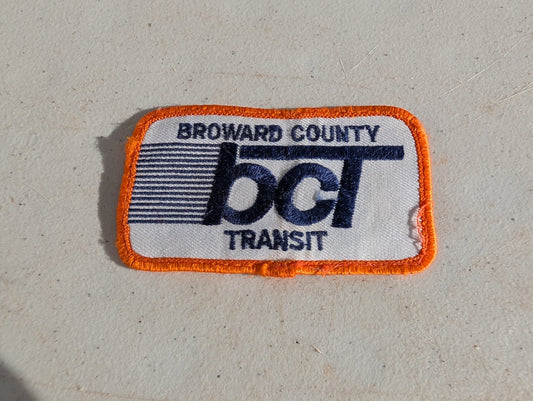 Broward County (Florida) Vintage Transit Bus Patch
