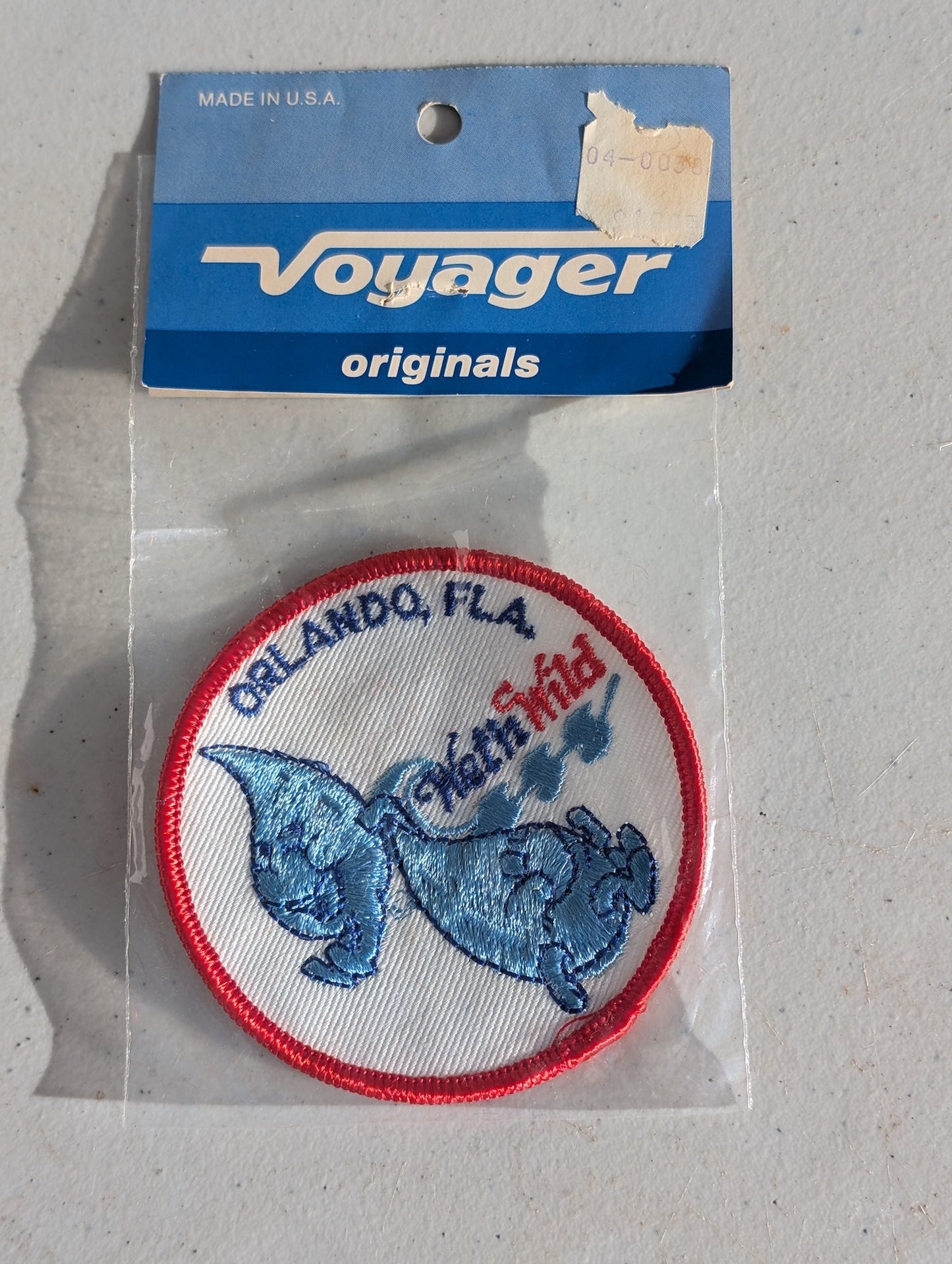 WET 'N WILD Orlando Florida Waterpark Theme Park Embroidered Patch | Defunct Waterpark | Vintage