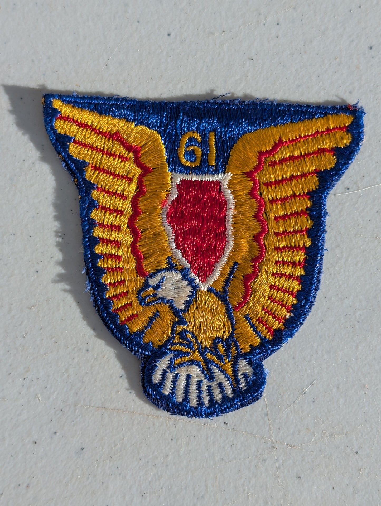ILLINOIS CIVIL AIR PATROL US AIR FORCE C.A.P. 1960s Vintage Patch