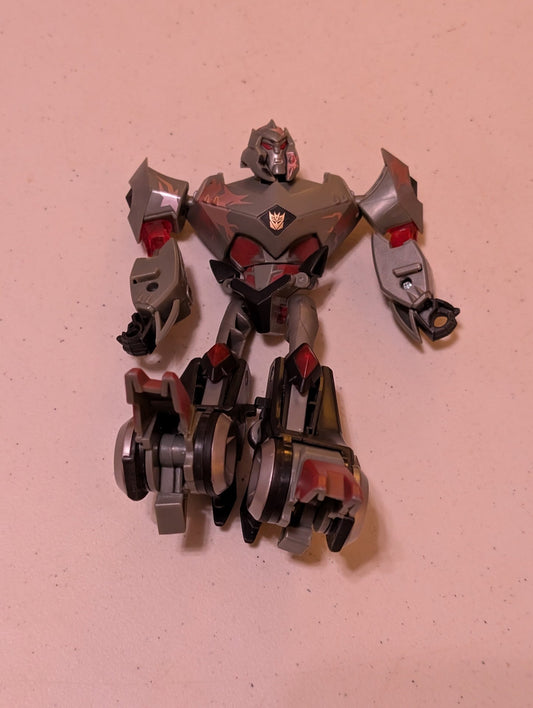 Megatron Transformers Animated The Battle Begins Deluxe Class Action Figure(Vintage, Action Figure, Missing parts/accessories, Collectable, Toy)