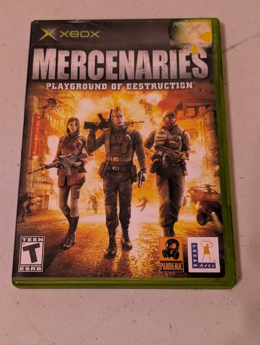 Mercenaries: Playground of Destruction - Original Xbox Game