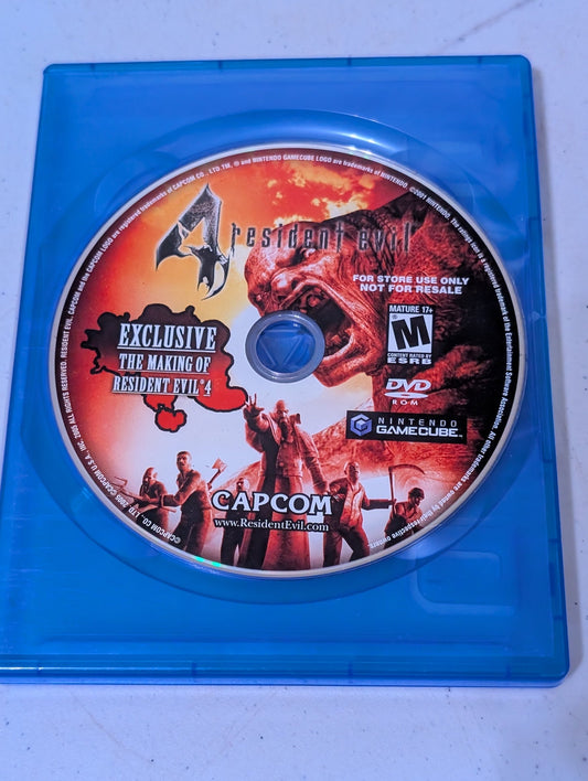 Resident Evil 4 Exclusive The Making of Gamecube Not For Resale Capcom   Promo DVD
