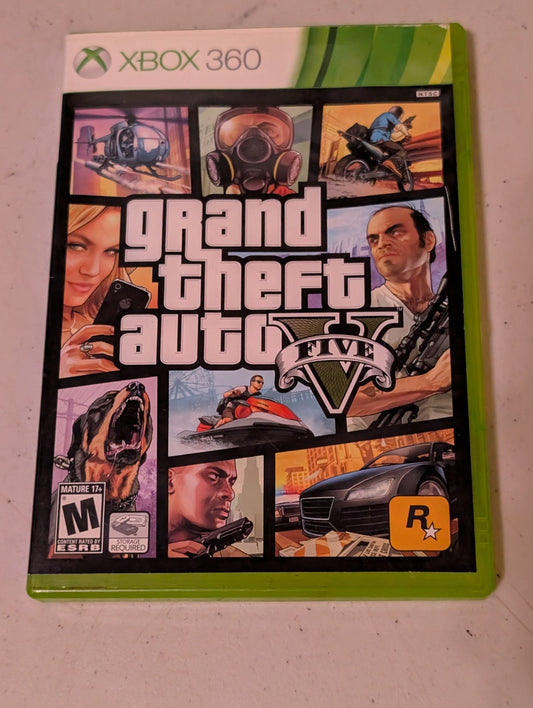 Grand Theft Auto V (Microsoft Xbox 360, 2013)