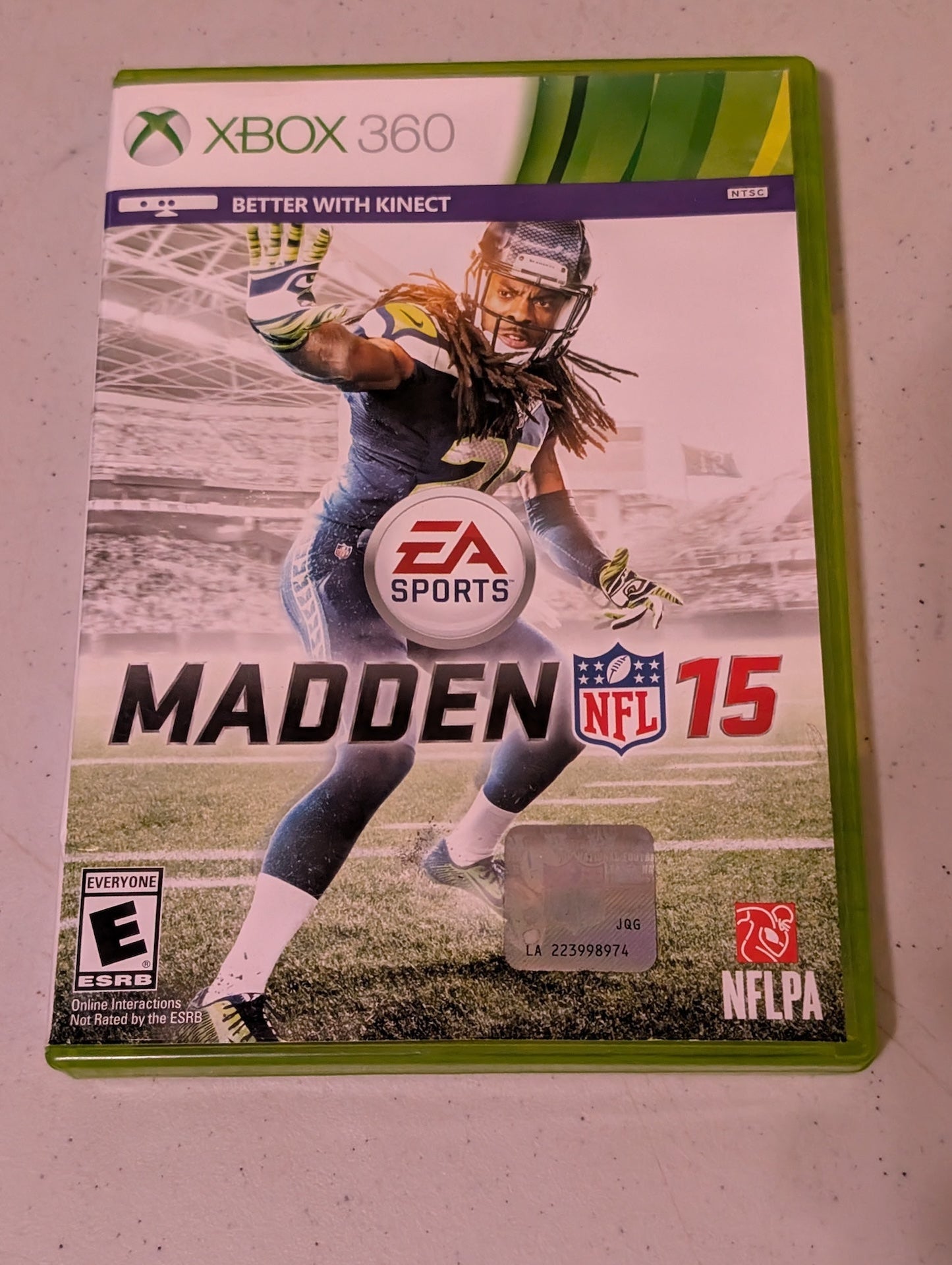 Madden NFL 15 (Microsoft XBOX 360, 1999-2004)