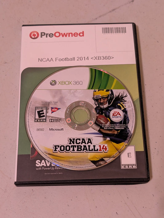 NCAA Football 14 (Xbox 360, 2013)