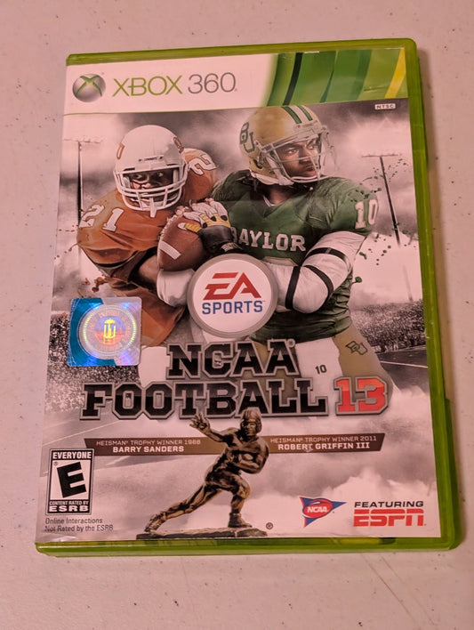 NCAA Football 13 (Microsoft Xbox 360, 2012)