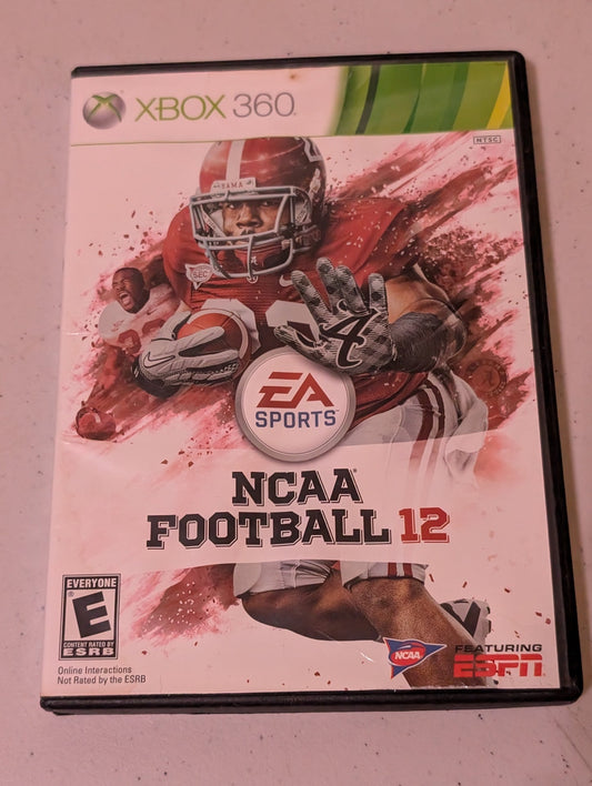 NCAA Football 12 (Microsoft Xbox 360, 2011)