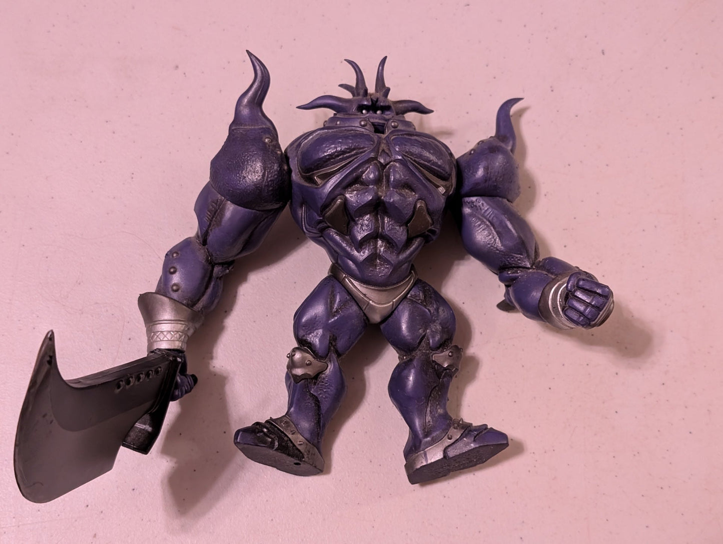 Final Fantasy VIII Series 3 Monster Collection Item #44  Figure W/ Sword (Action Figure, SciFi/Fantasy, Collectable, Vintage, Loose, Missing Parts/pieces, Incomplete)